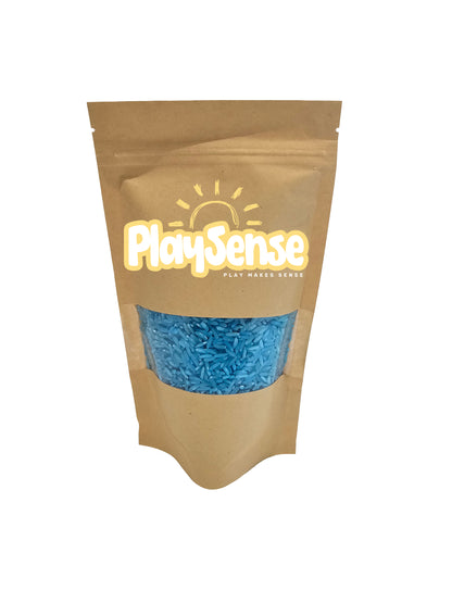 Sensory Play Rice - Blue