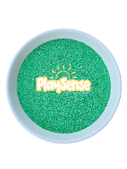 Sensory Play Rice - Green