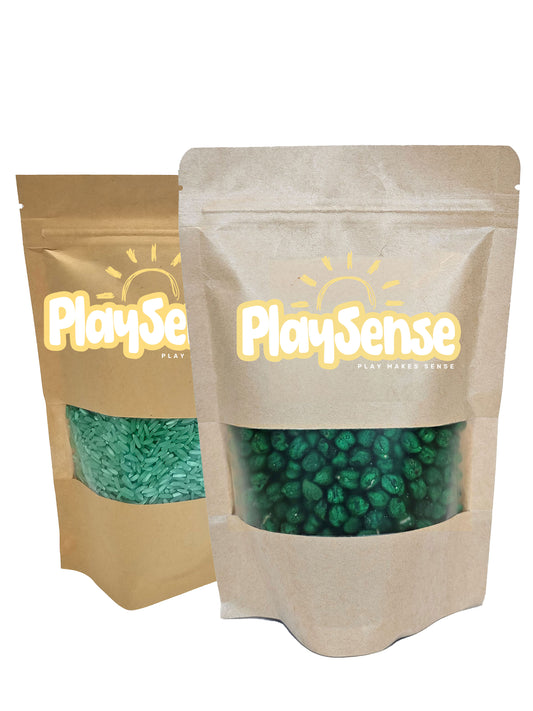 Sensory Rice & Chickpea Bundle - Green