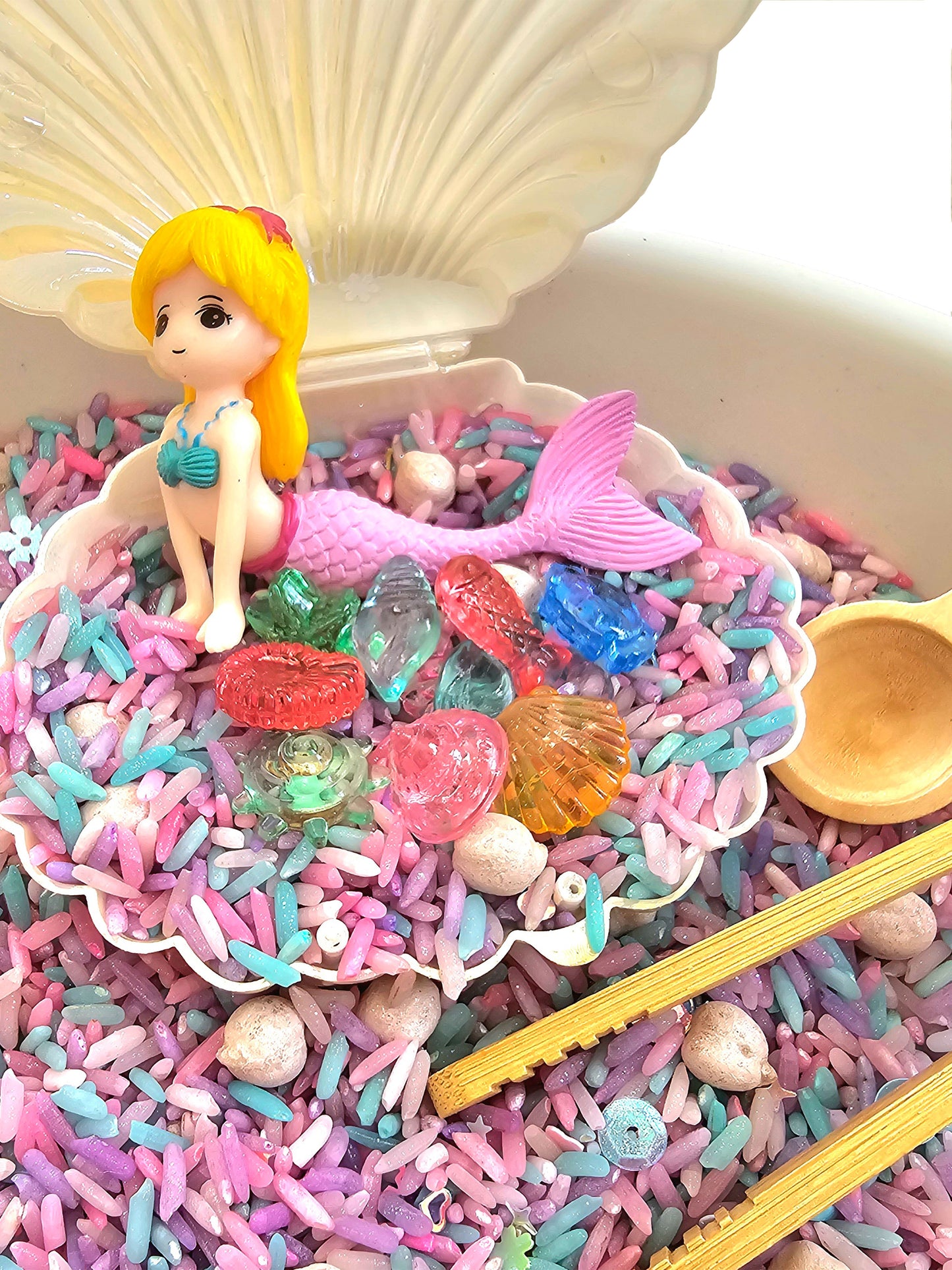 Mermaid Themed Sensory Play Kit