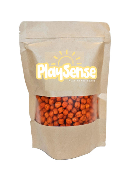 Sensory Play Chickpeas - Orange