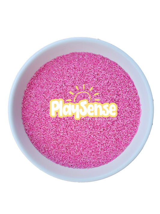 Sensory Play Rice - Pink