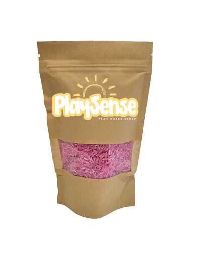 Sensory Play Rice - Pink