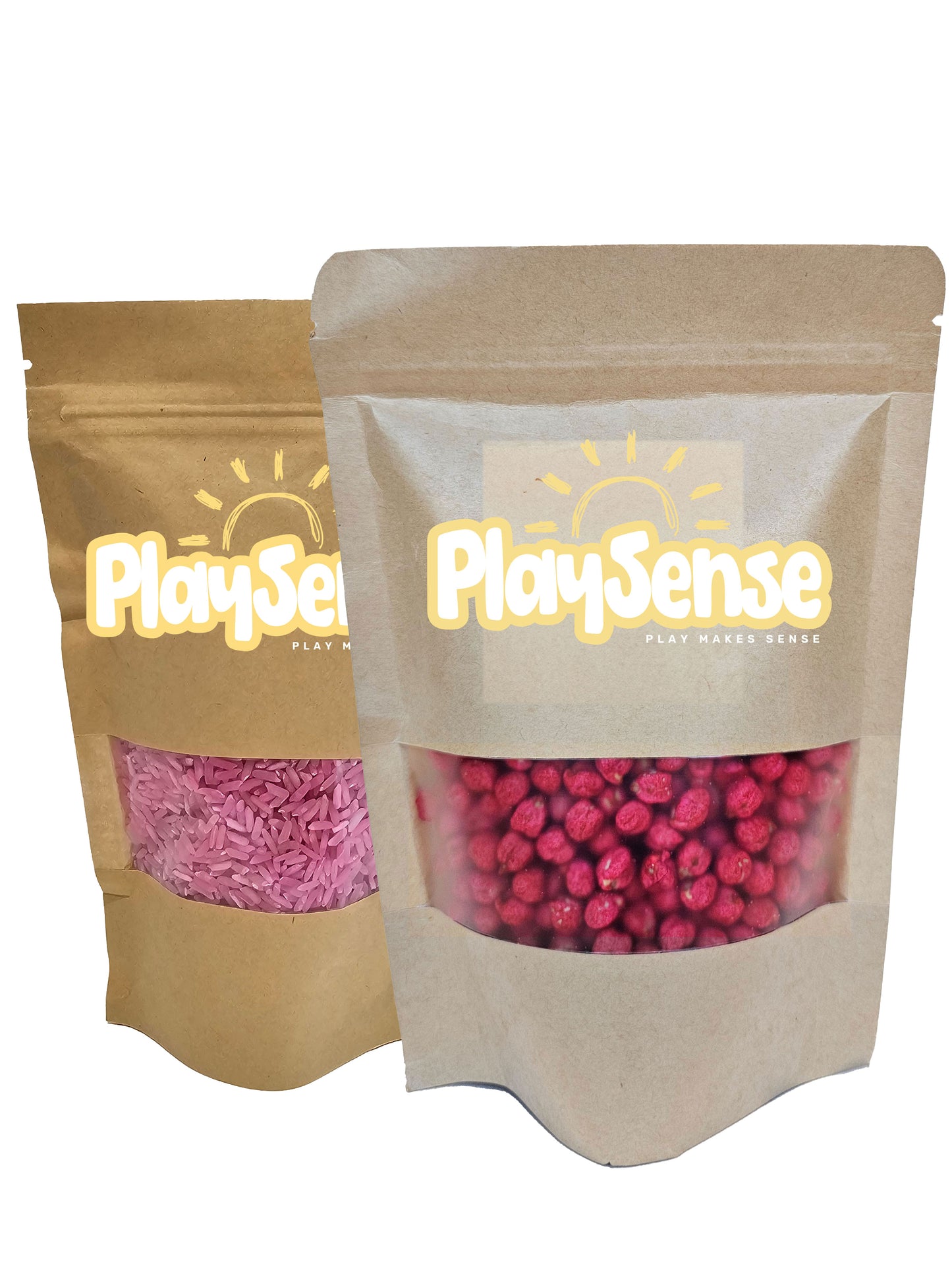 Sensory Rice & Chickpea Bundle - Pink