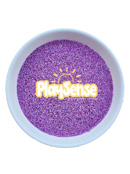 Sensory Play Rice - Purple