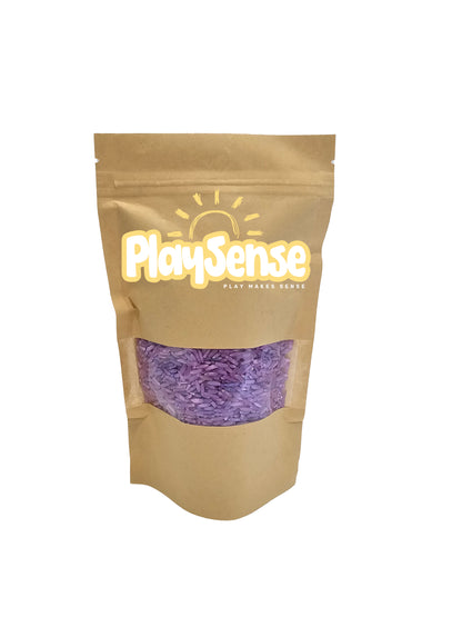 Sensory Play Rice - Purple