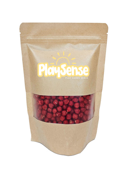 Sensory Play Chickpeas - Red