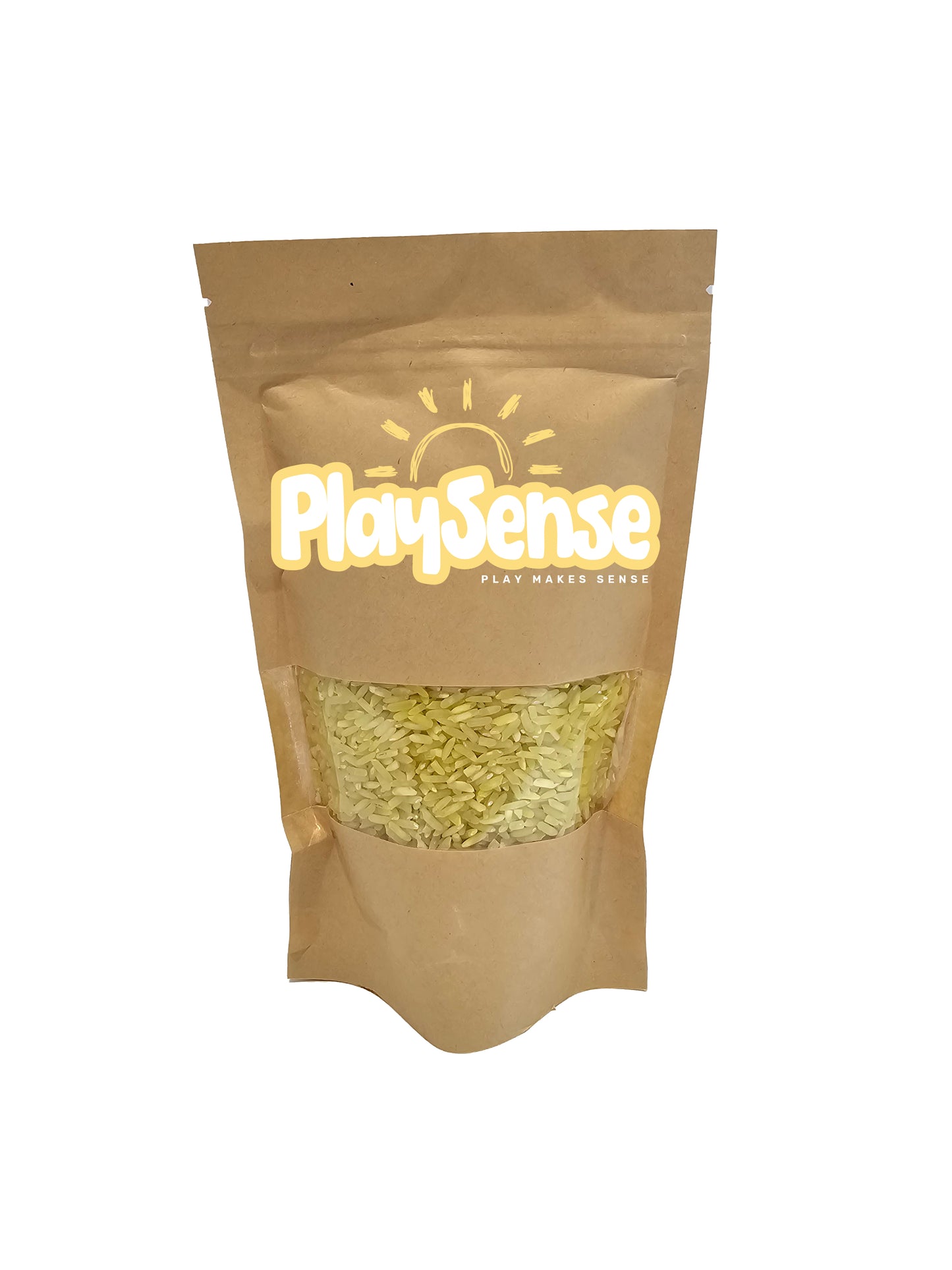 Sensory Play Rice - Yellow