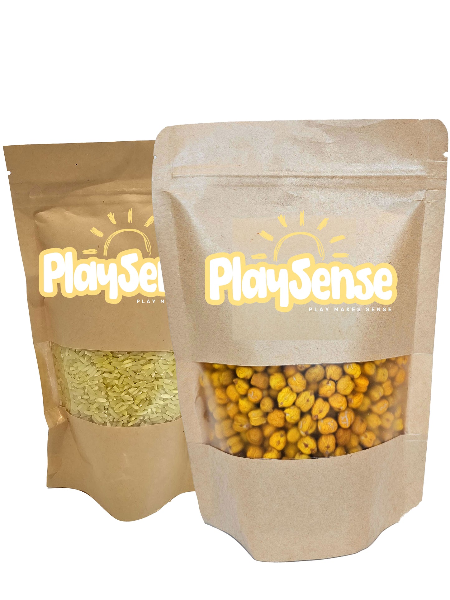 Sensory Rice & Chickpea Bundle - Yellow