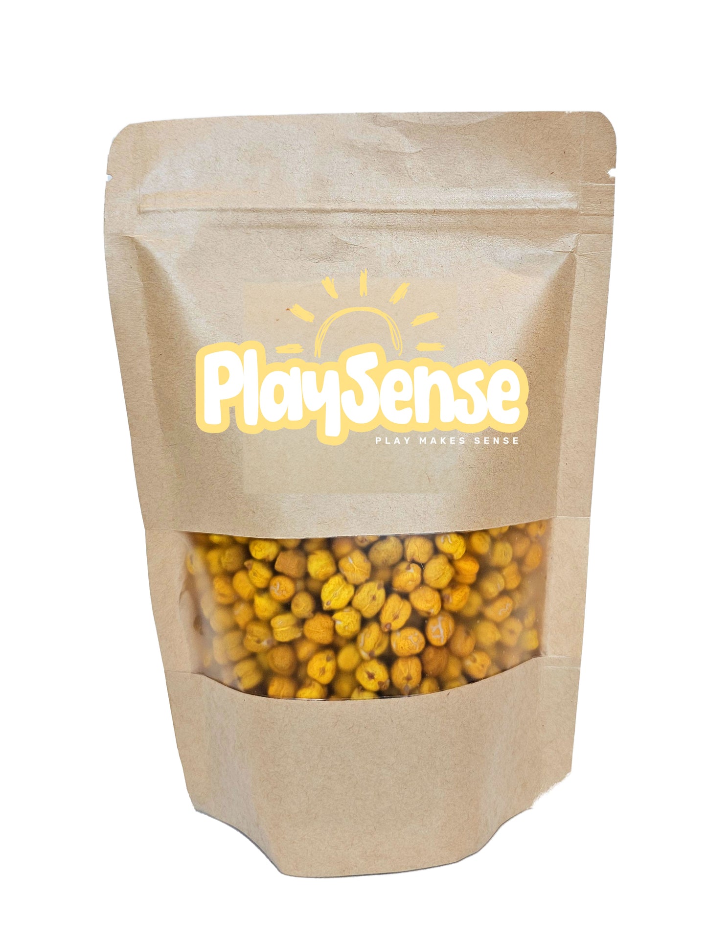 Sensory Play Chickpeas - Yellow